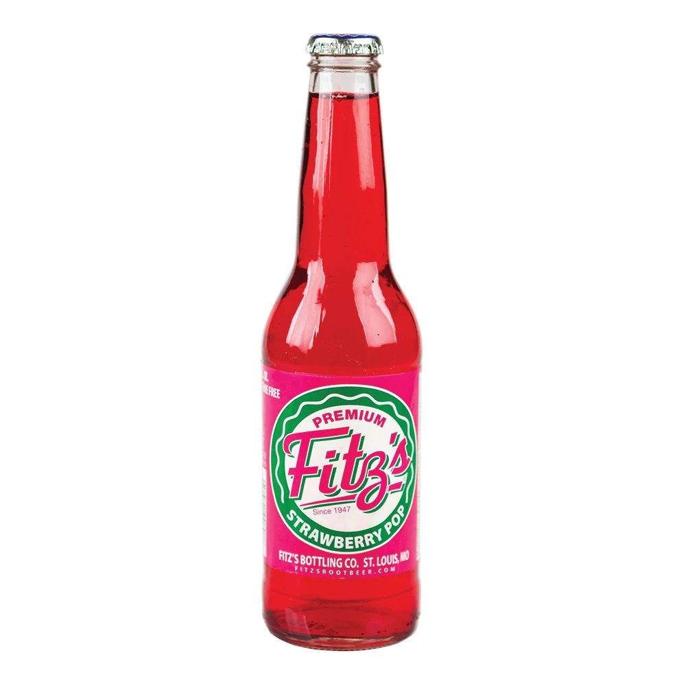 Strawberry Pop Soda - Fitzs
