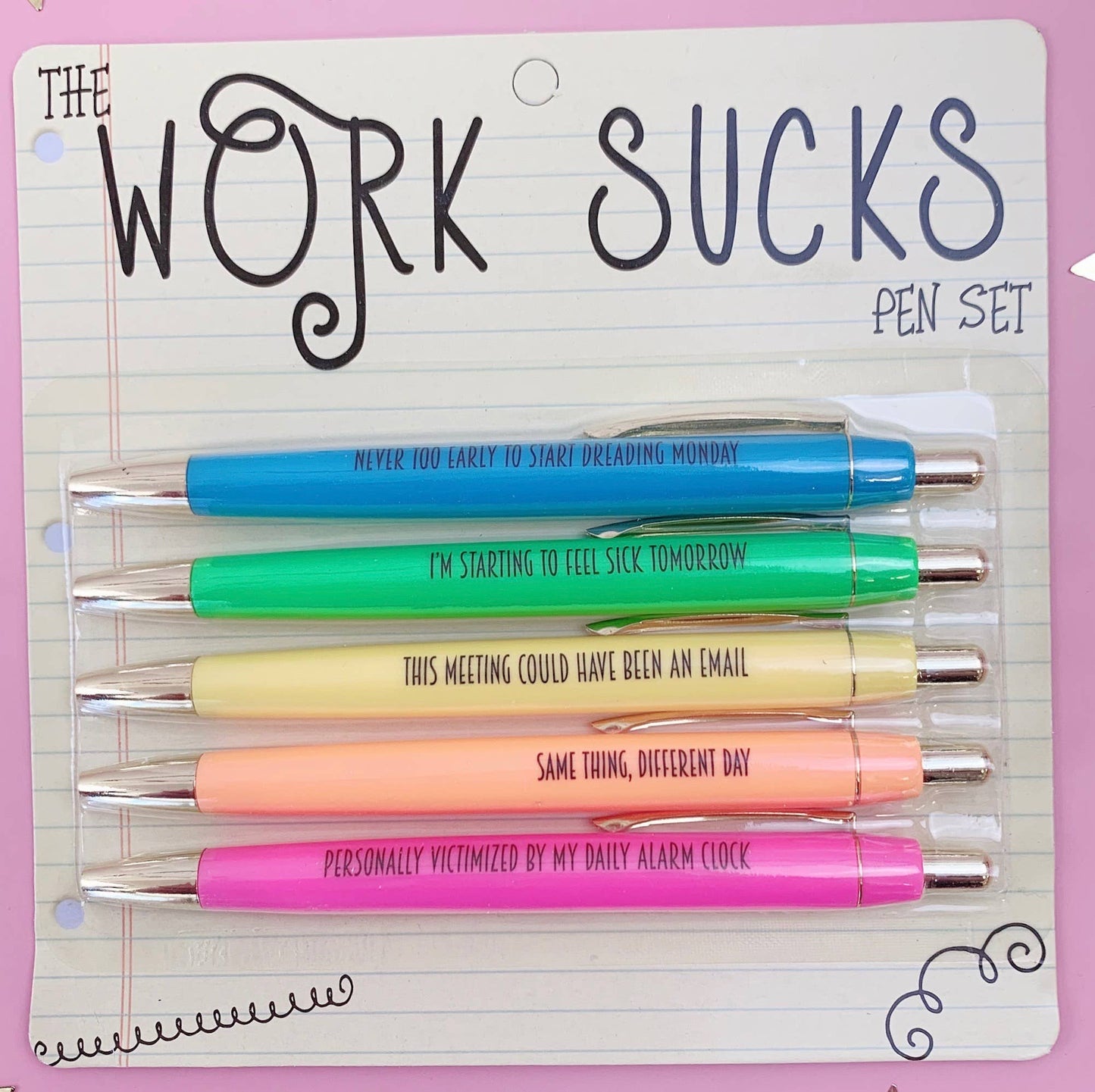 Work Sucks - Pen Set