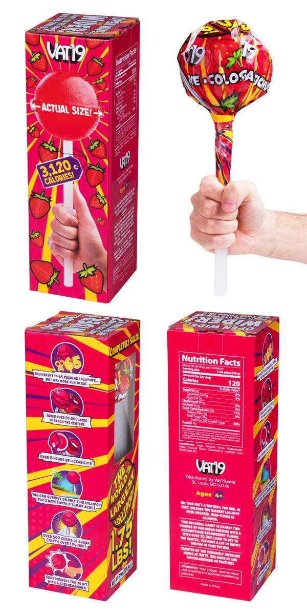 The World’s Largest Lollipop - Vat19