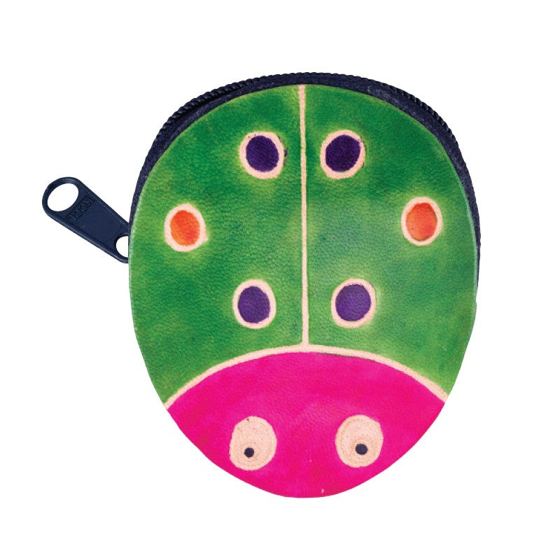 Ladybug - Leather Coin Purse