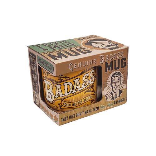 Genuine Badass – Porcelain Mug