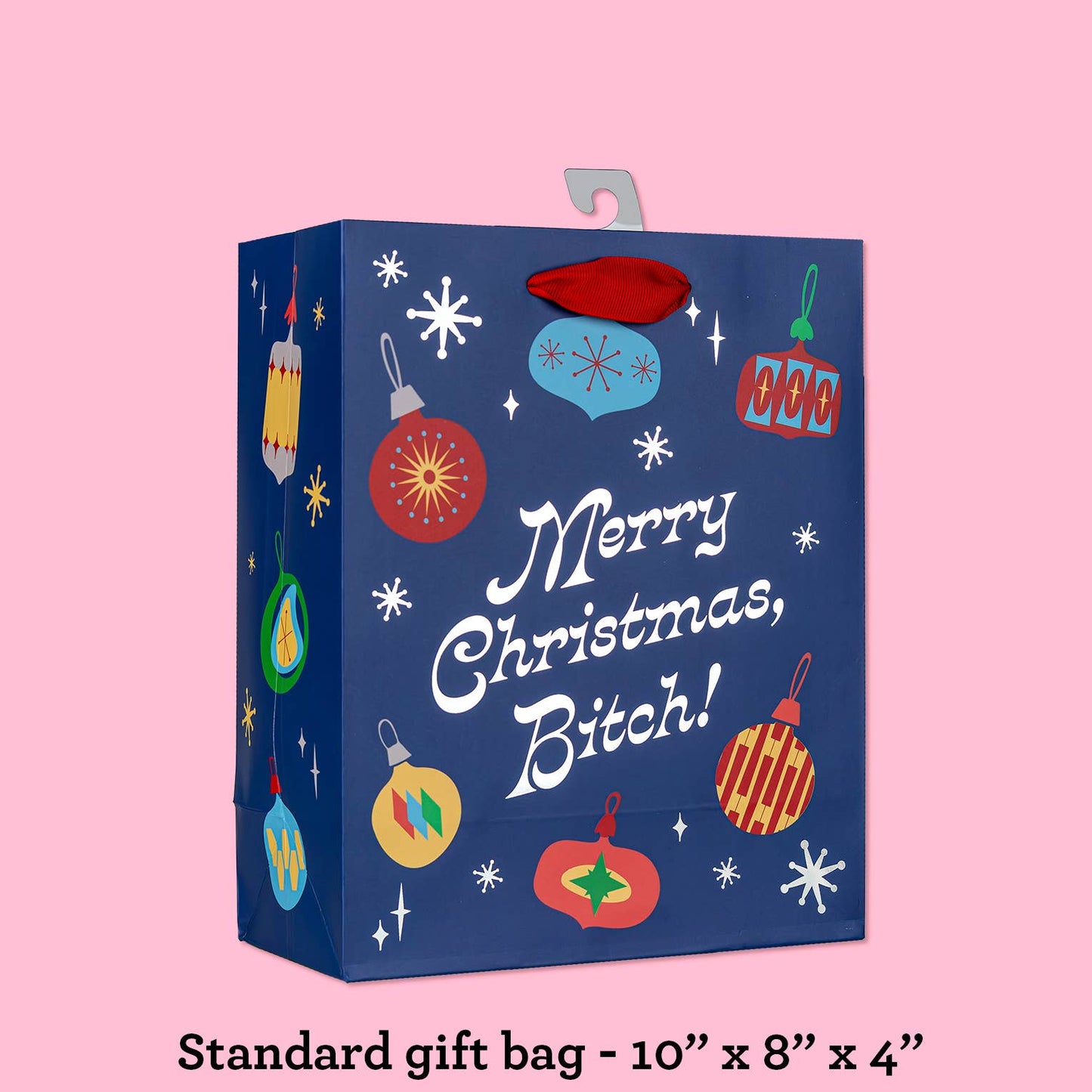 Bad Grandma Designs - Merry Christmas Bitch deluxe gift bag