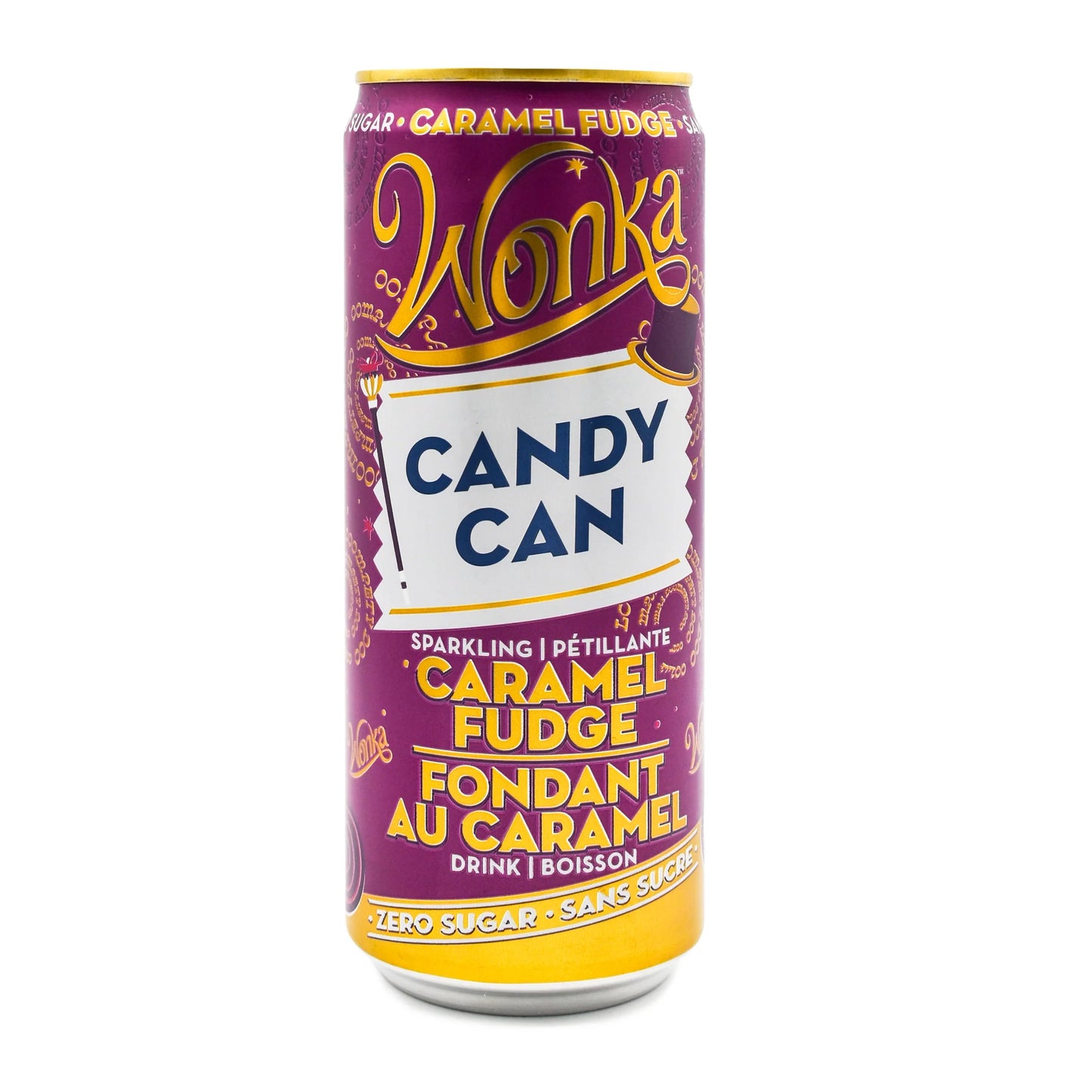 Wonka Caramel Fudge - Candy Can