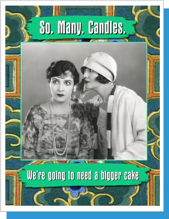 So Many Candles - Birthday Greeting Card