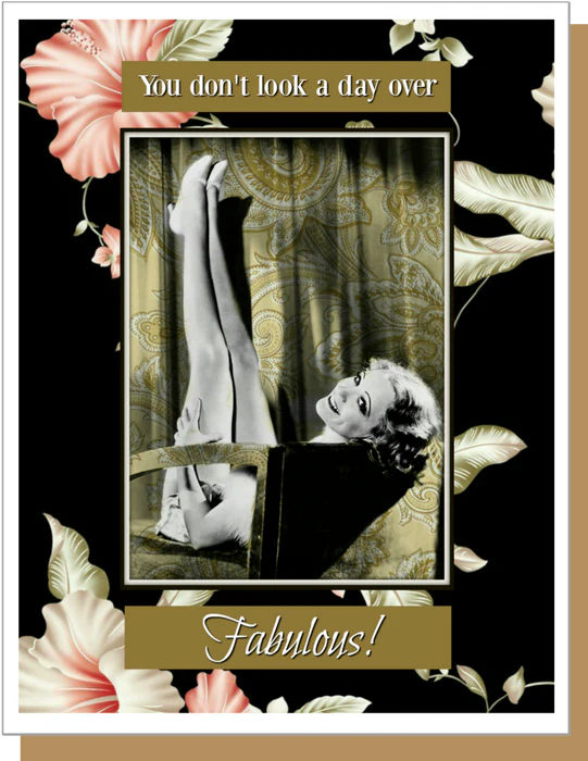 Fabulous! - Female Birthday Greeting Card