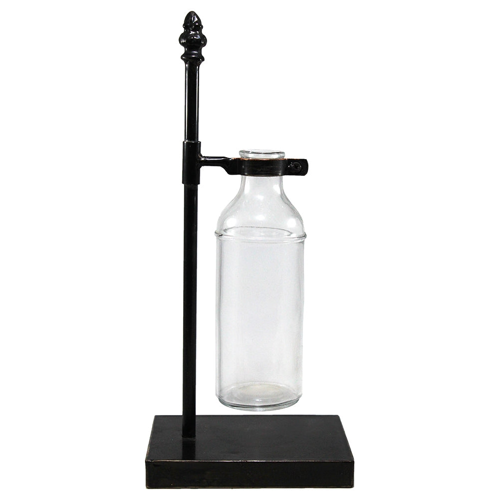 Vintage Glass Stem Vase