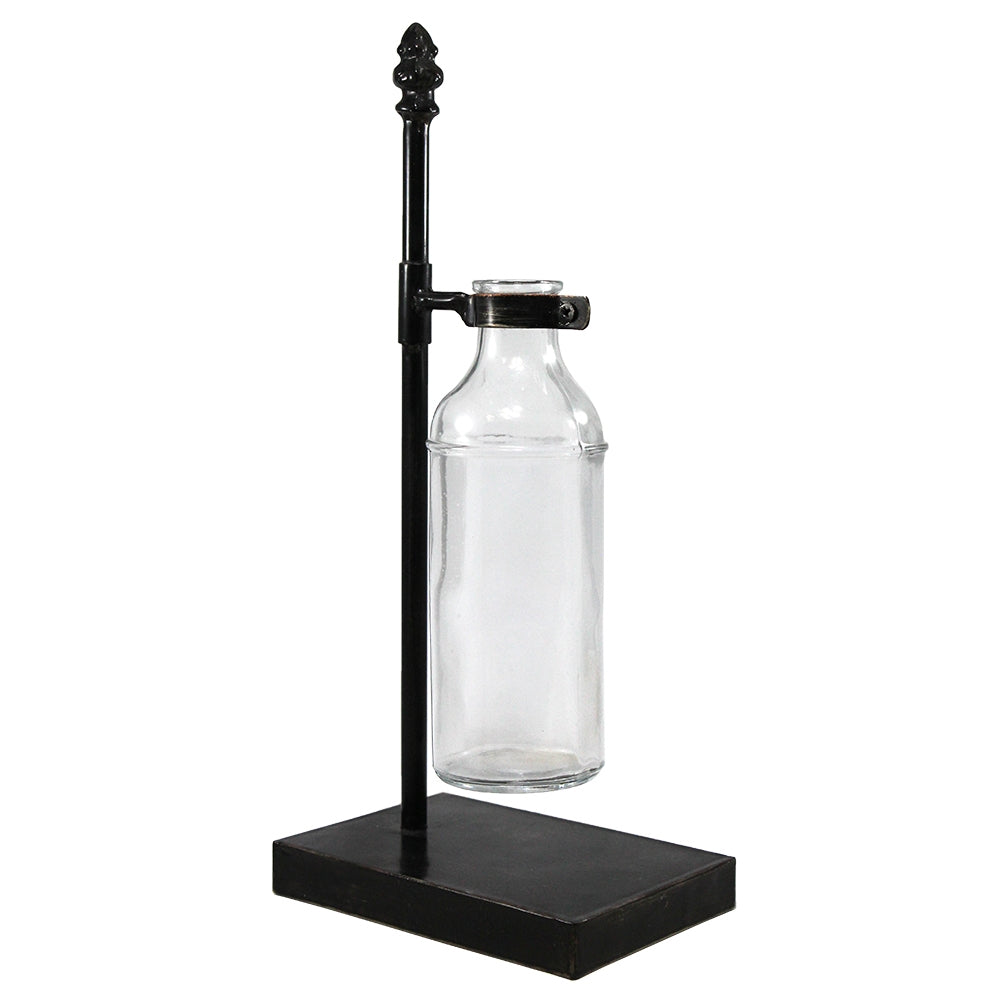 Vintage Glass Stem Vase