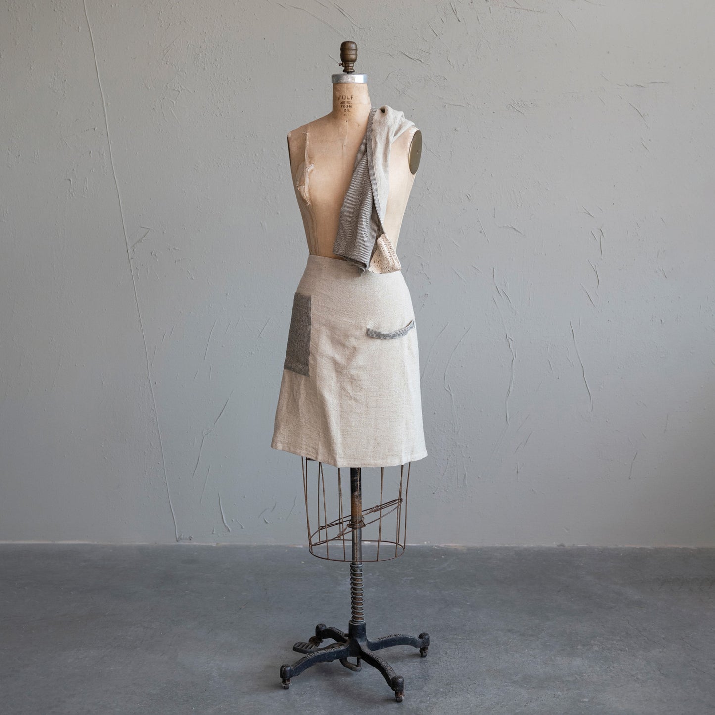 Linen Apron + Tea Towel