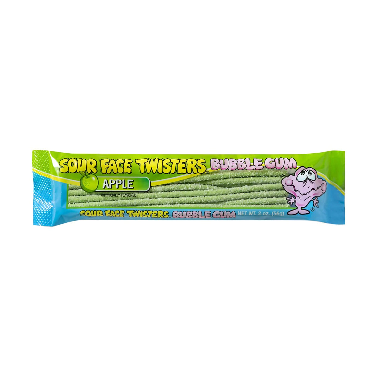 Face Twister - Sour Apple Bubble Gum