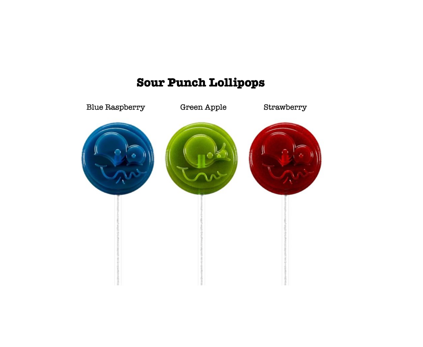 Sour Punch Lollipop - Assorted Flavors