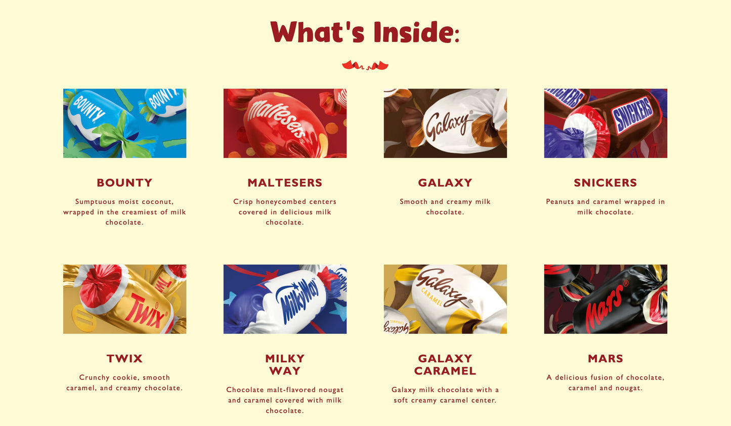 UK Mars - Celebrations - Candy Bar Assortment