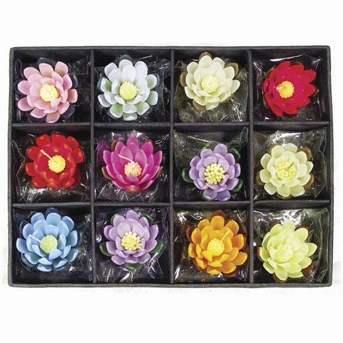 Floating Lotus Candle