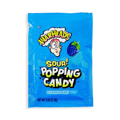 Warheads - Sour Popping Candy - Blue Raspberry