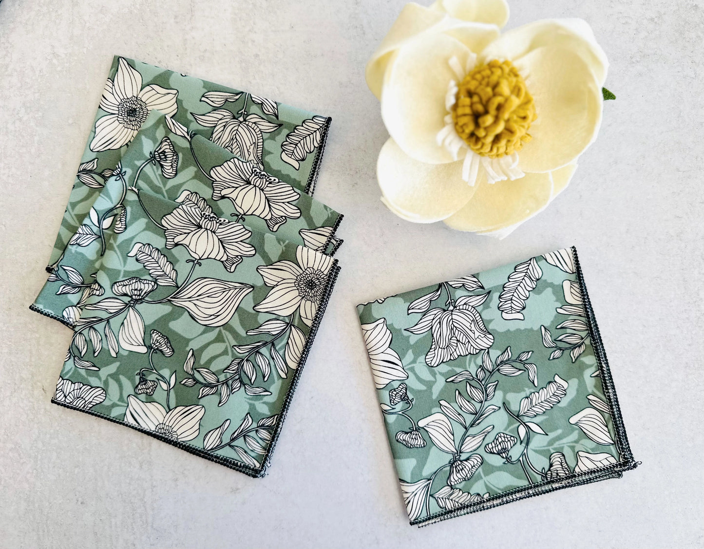 Earl Grey - Cloth Napkins - Set of Four