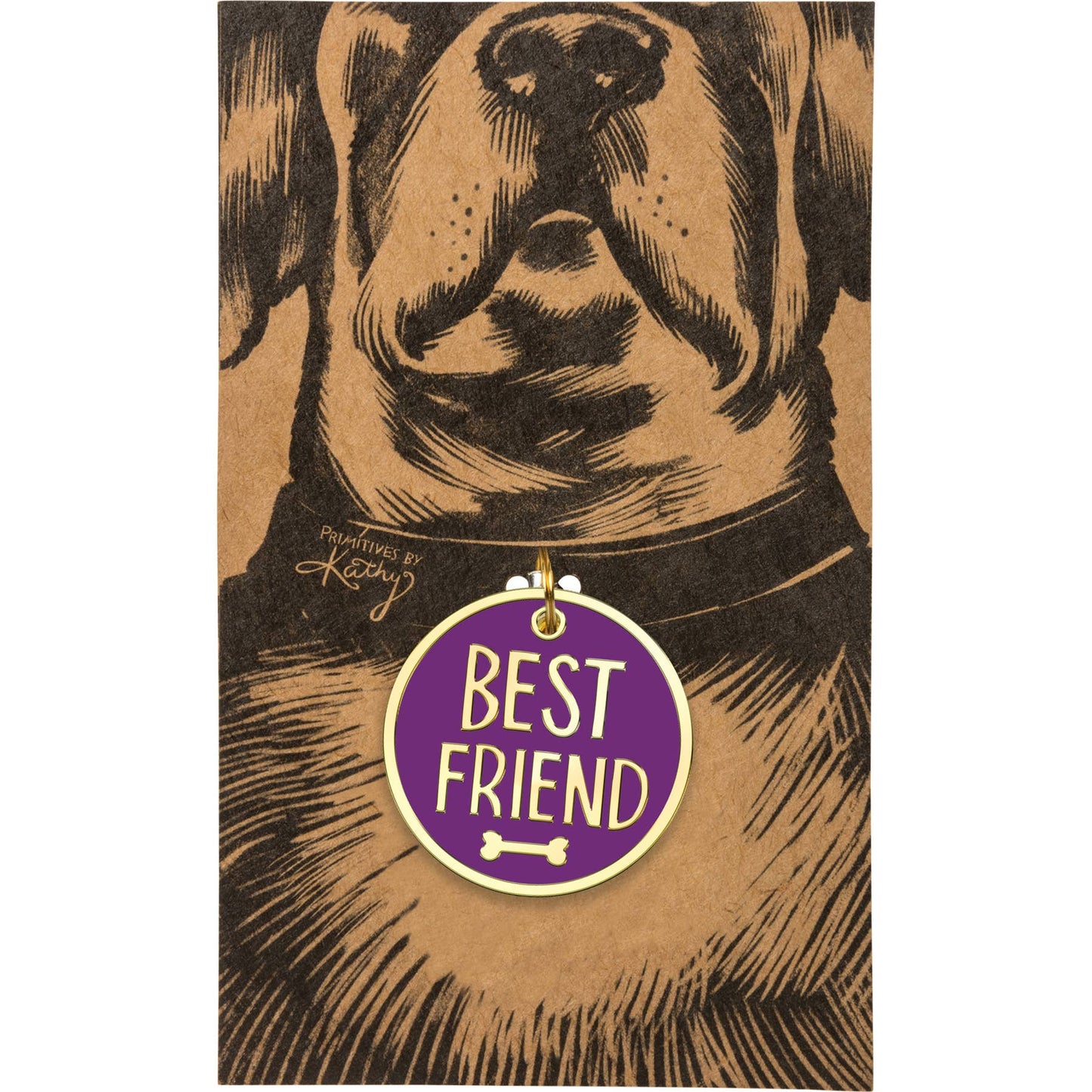 Best Friend - Collar Charm