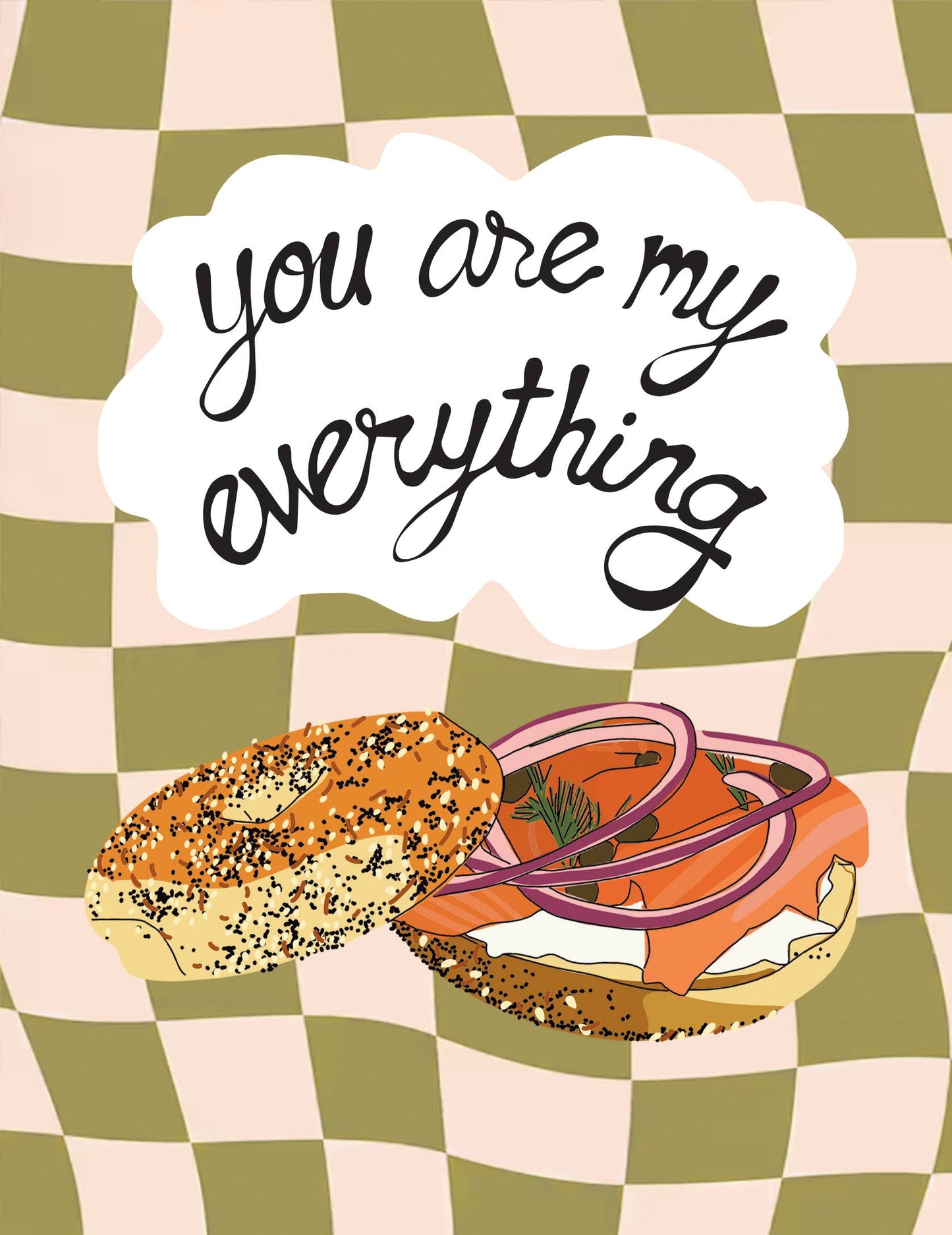 You Are My Everything Bagel - Medium Gift Bag