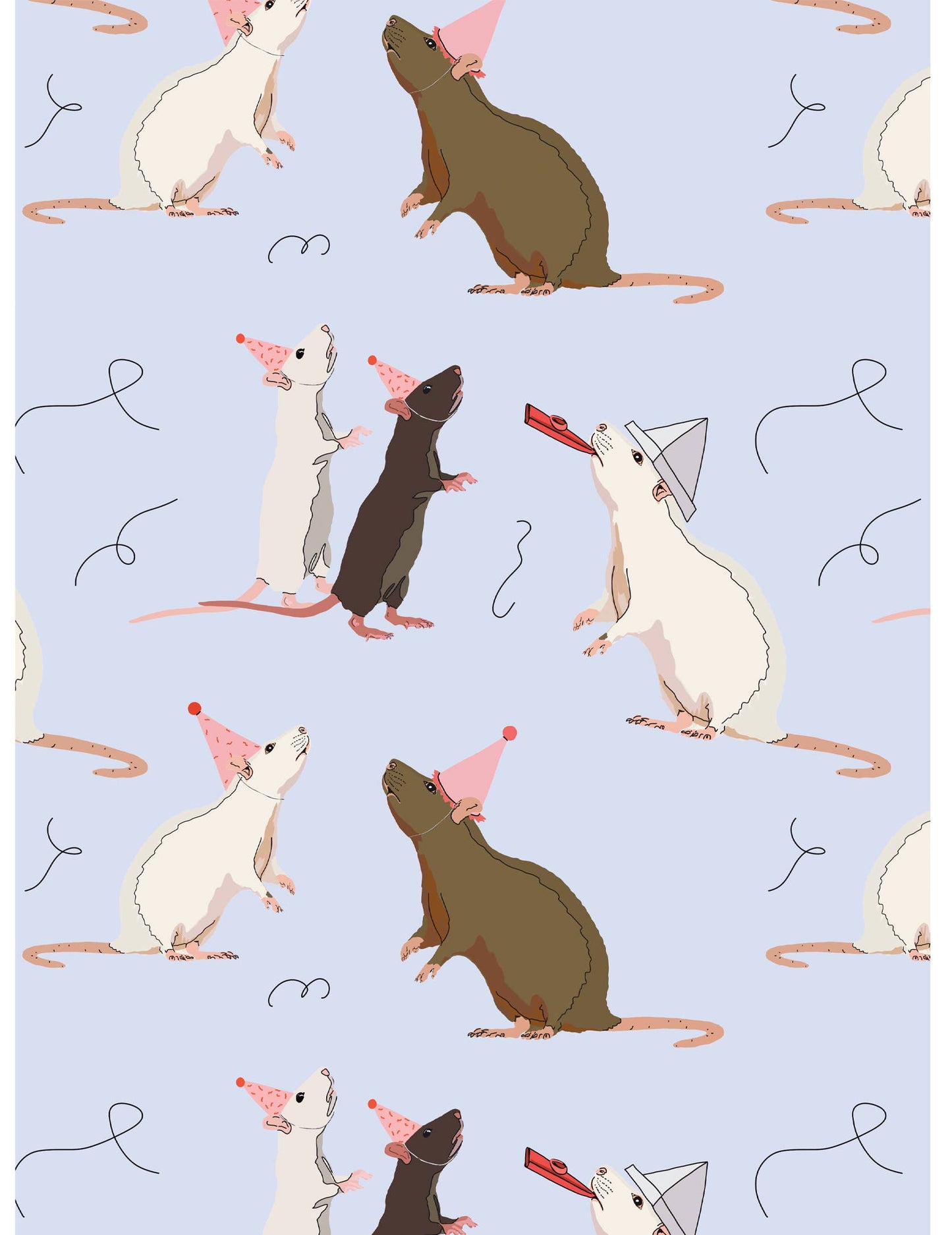 Rat Party - Medium Gift Bag