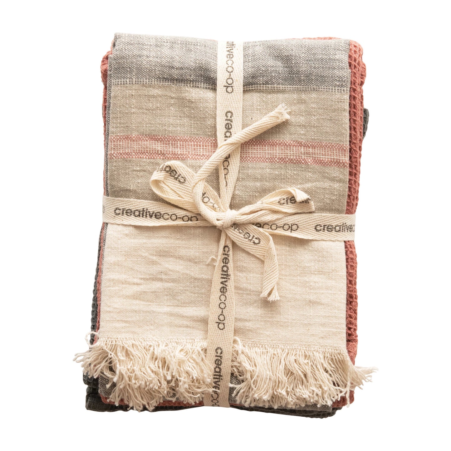 Earth Tone - Cotton Kitchen Towel - Set of 3