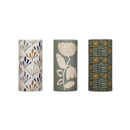 Floral Tube Matchbox
