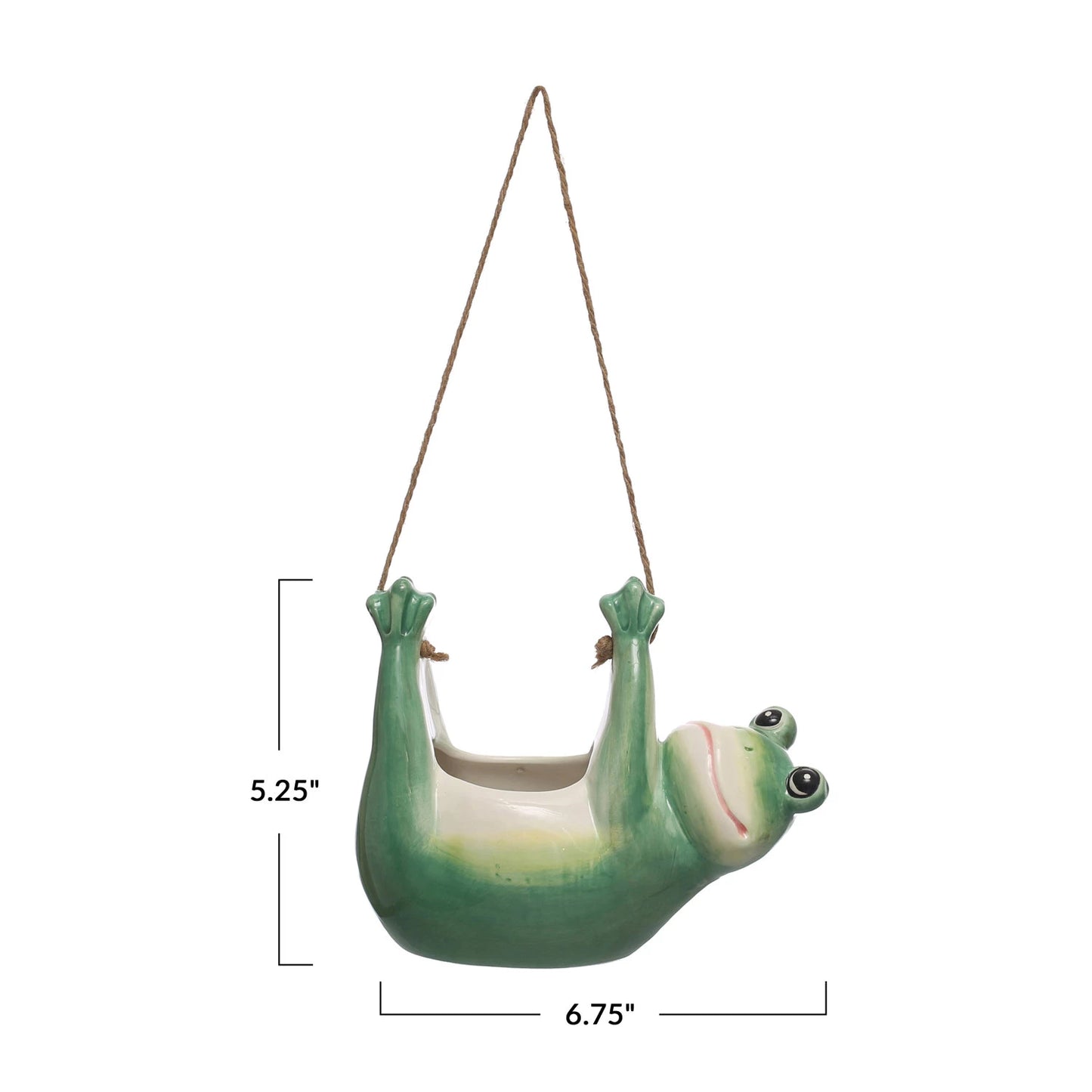 Frog - Hanging Planter