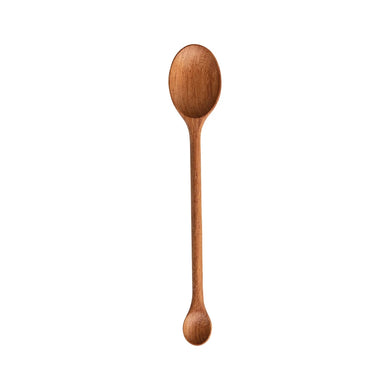 Two Sided Wooden Spoon - Carved Doussie Wood