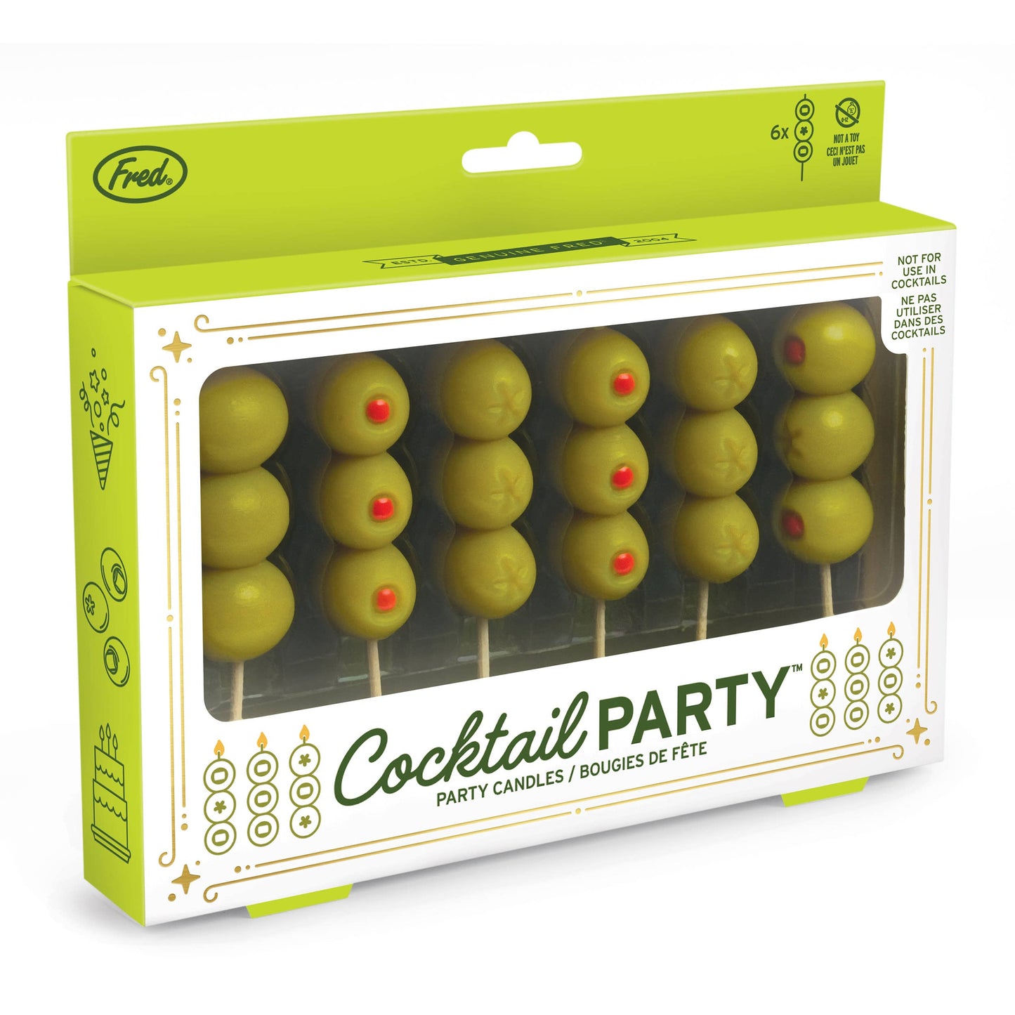 Cocktail Party - Olive Candles