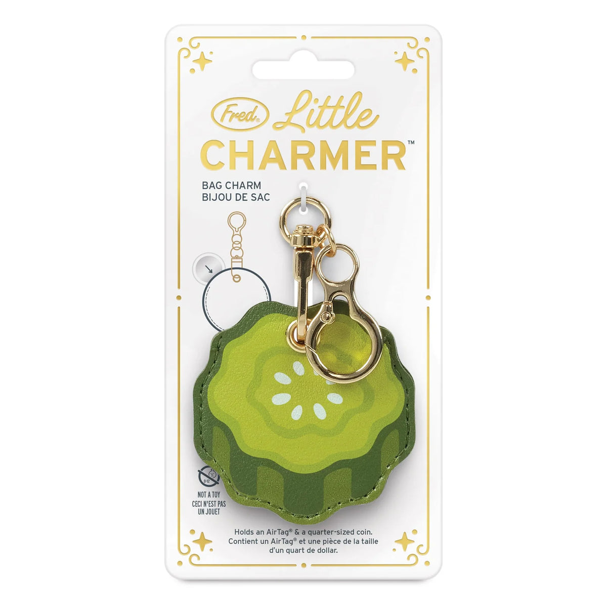 Pickle Charmer - Bag Airtag Holder