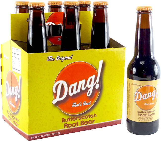 Dang! - Butterscotch Root Beer Soda - Ganje’s