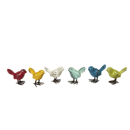 Mini Cast Iron Bird Statue - Ganje’s
