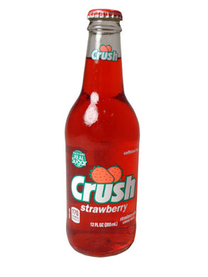 Strawberry Crush Soda - w/ Real Cane Sugar - Ganje’s