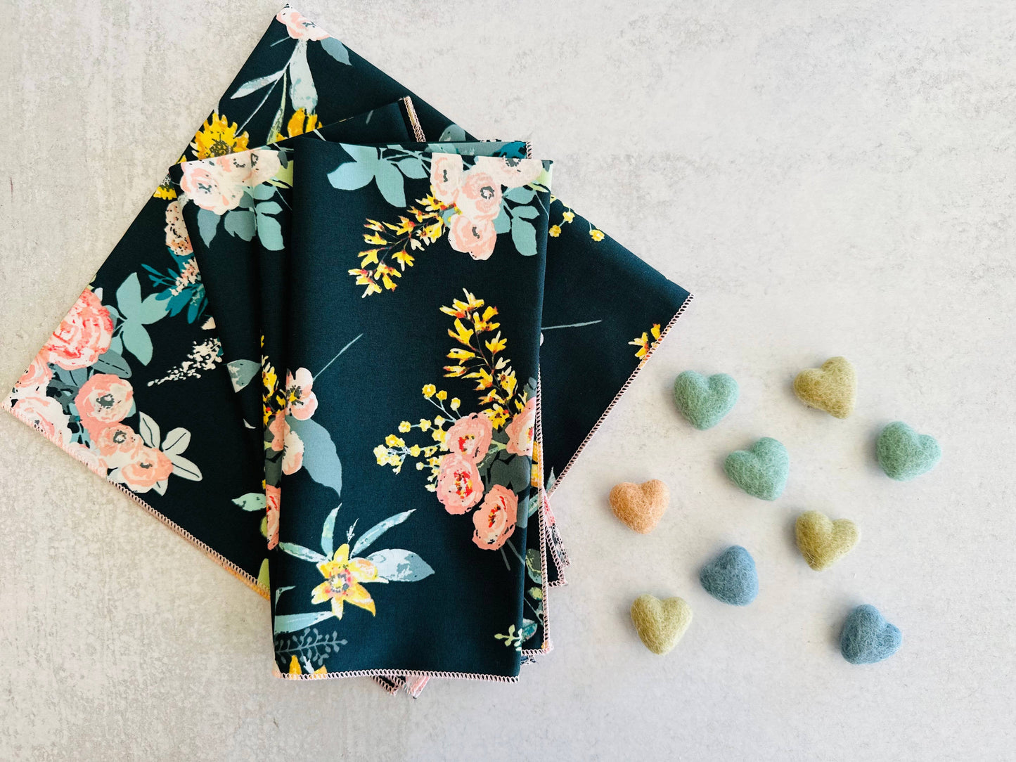 Tea Party - Cloth Napkins - Set of Four