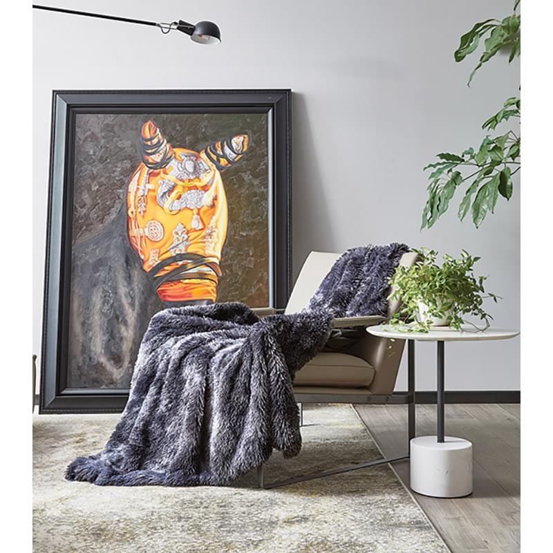 Sherpa Throw - Black Ombre - Ganje’s