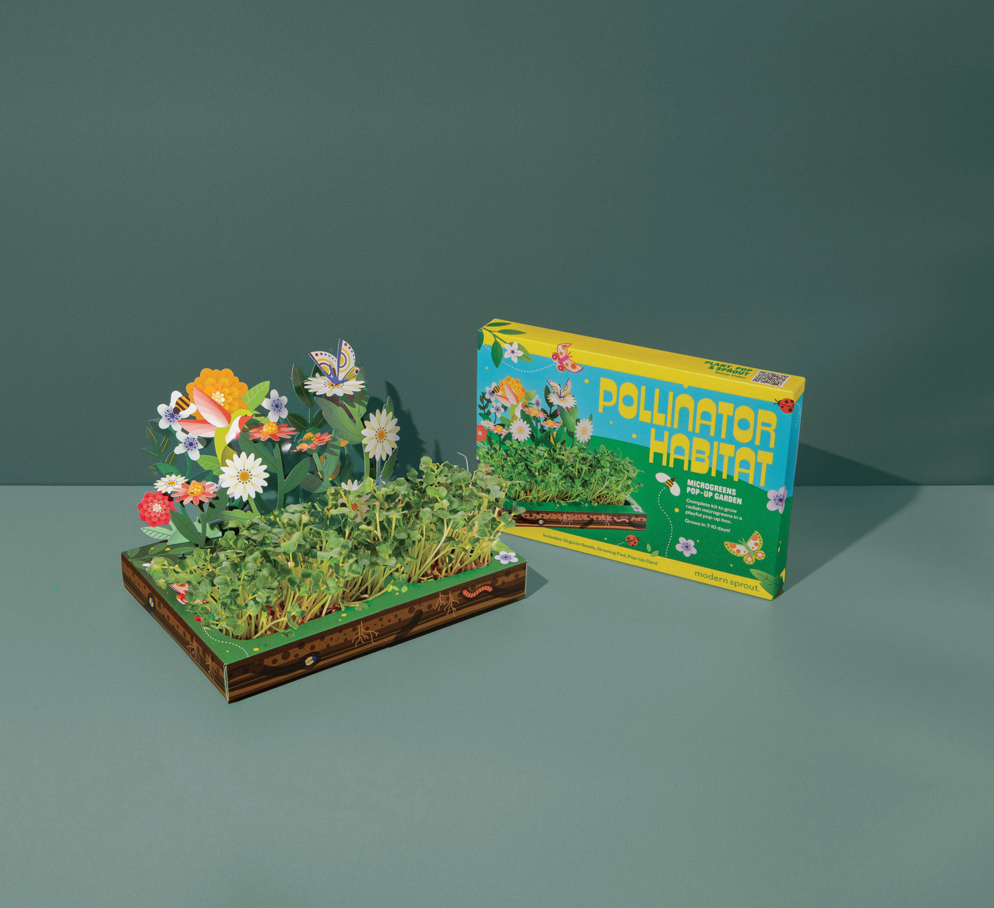 Pollinator Habitat - Microgreens Pop-Up Garden