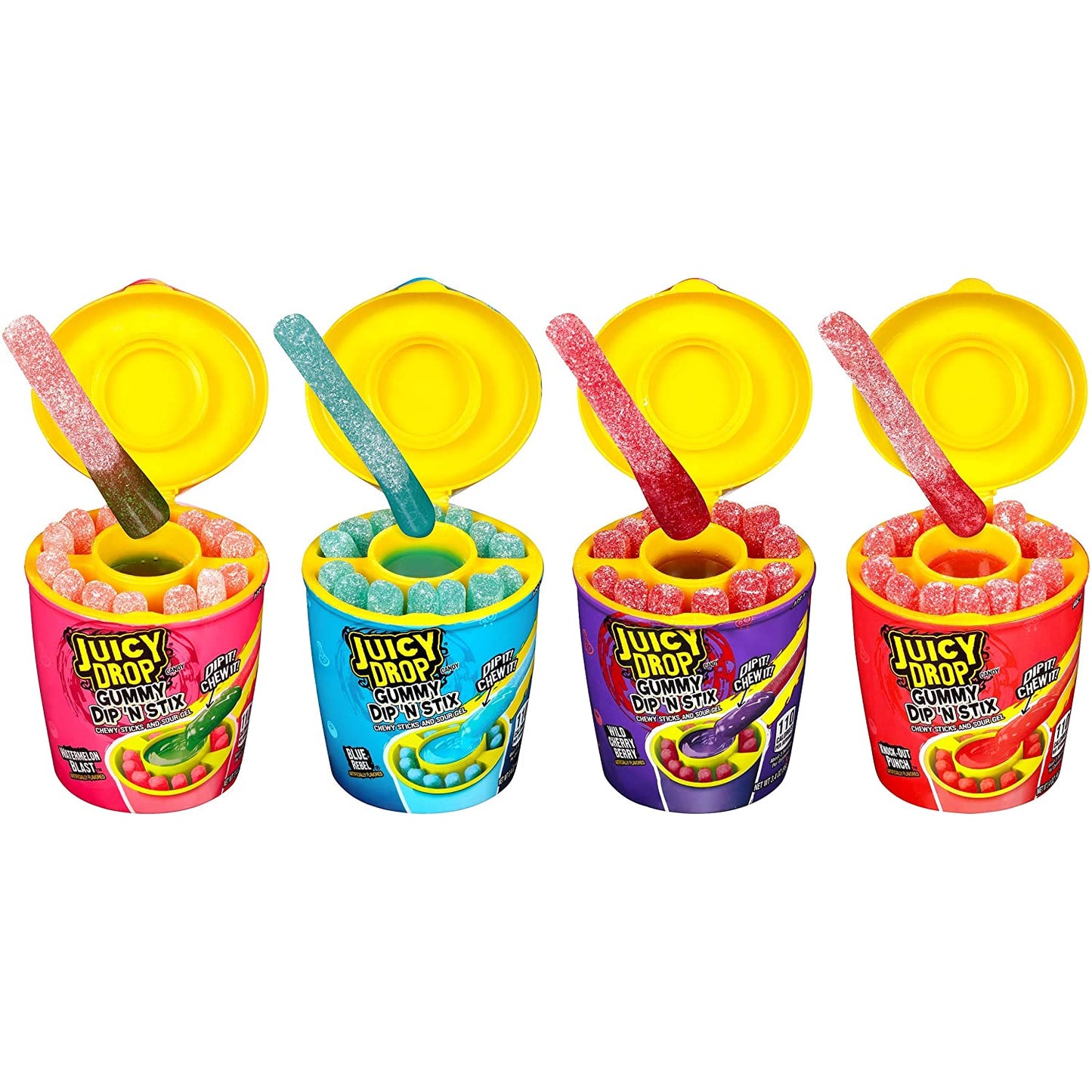 Juicy Drop Gummy Dip N Stix - Ganje’s