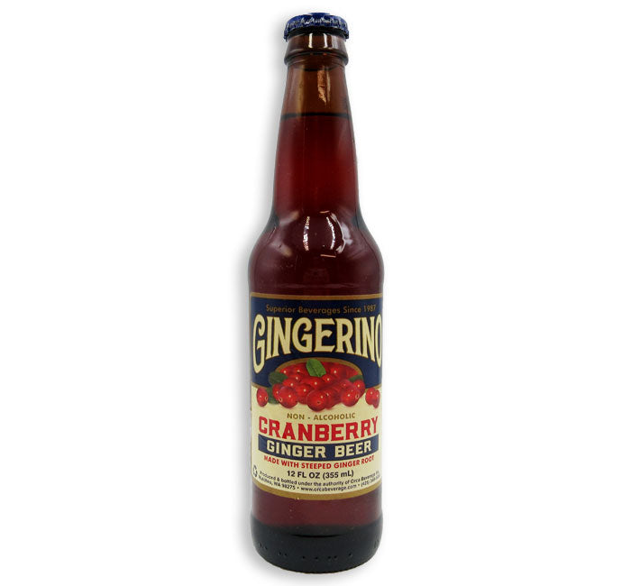 Gingerino Cranberry Ginger Beer - Seasonal
