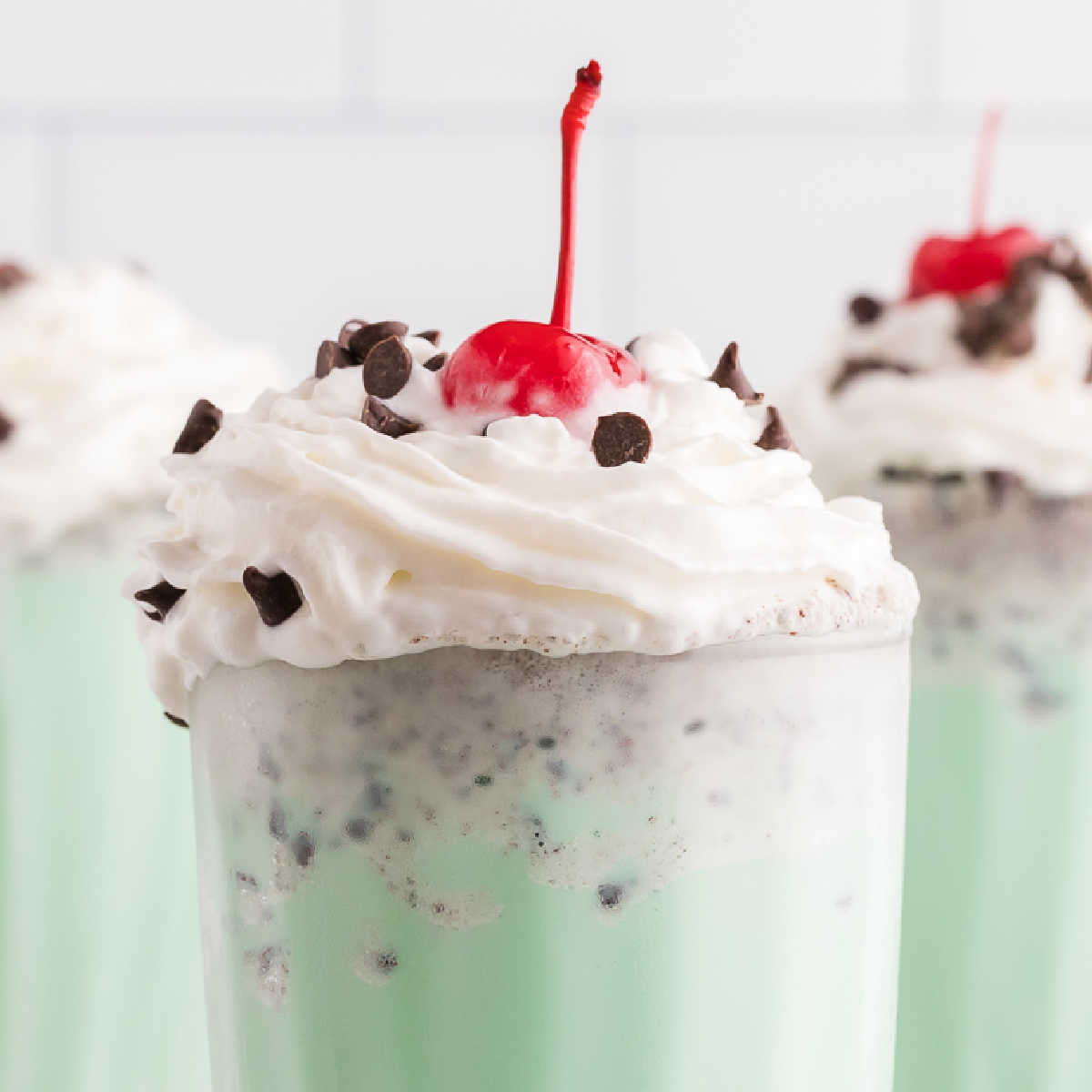 Chocolate Mint Dream Milkshake