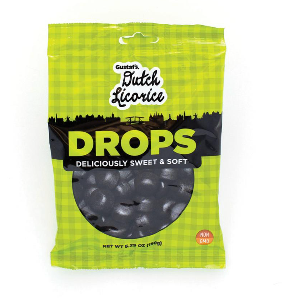 Gustafs - Dutch Black Licorice - Drops - Ganje’s