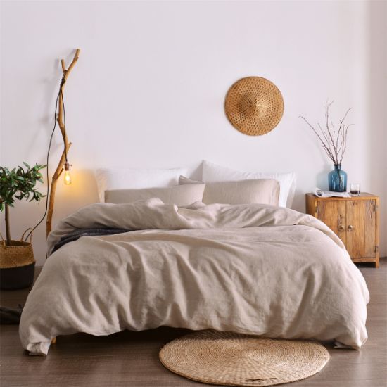French Linen Sheet Set - Oatmeal - Ganje’s