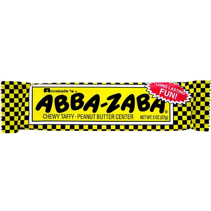 Abba Zaba Chewy Taffy - Peanut Butter Center