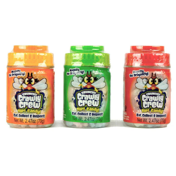 Crunchy Crawly Crew Tart Candy - Candy Toy