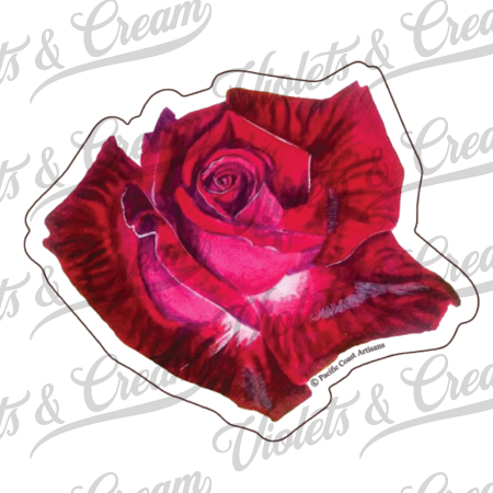 Red Rose - Sticker