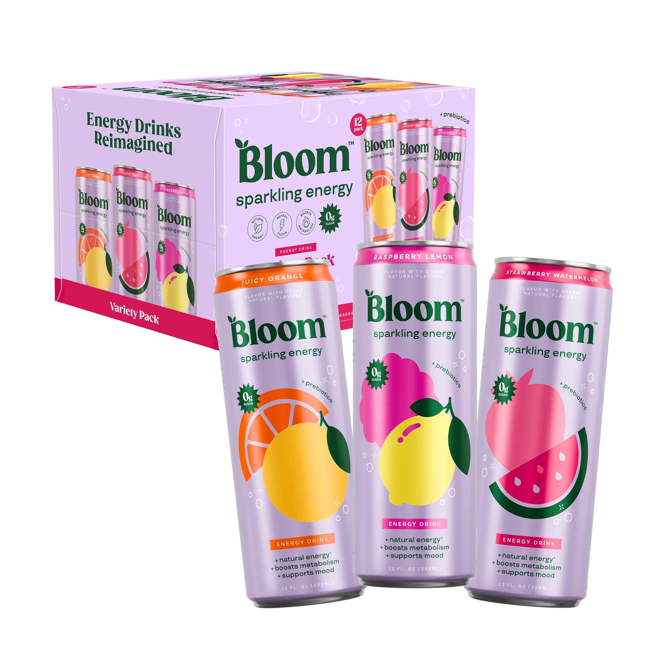 Bloom Energy Products – Violets & Cream