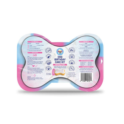 Dog Birthday Cake Kit: Banana