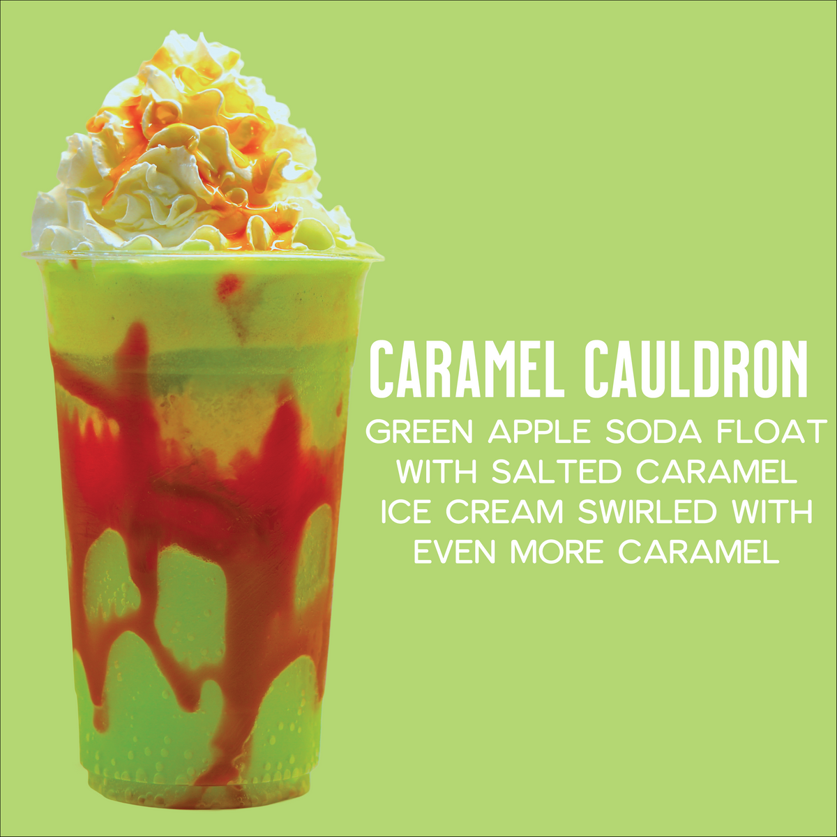 Caramel Cauldron  Float - Halloween Special