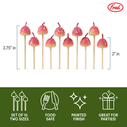 Woodland Wicks - Mushroom Birthday Candles