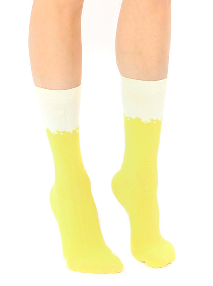 Beer Glass - 3D Packaged Crew Socks