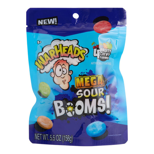 Mega Sour Booms - Warheads – Violets & Cream