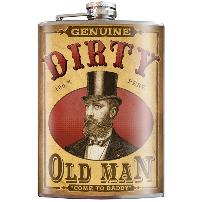 Dirty Old Man - Flask