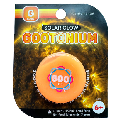 Gootonium: Glowing Orange Solar Putty