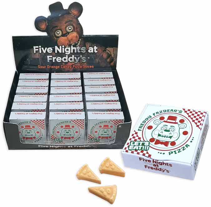 Five Nights at Freddys - Sour Orange Candy Pizza Slices